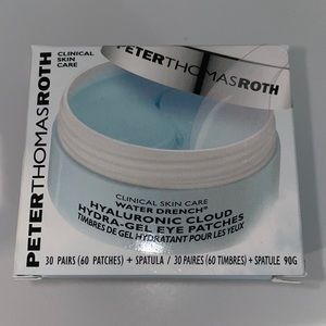 Unopened Peter Thomas Roth Water Drench Hyaluronic Cloud Hydra-Gel Eye Patches